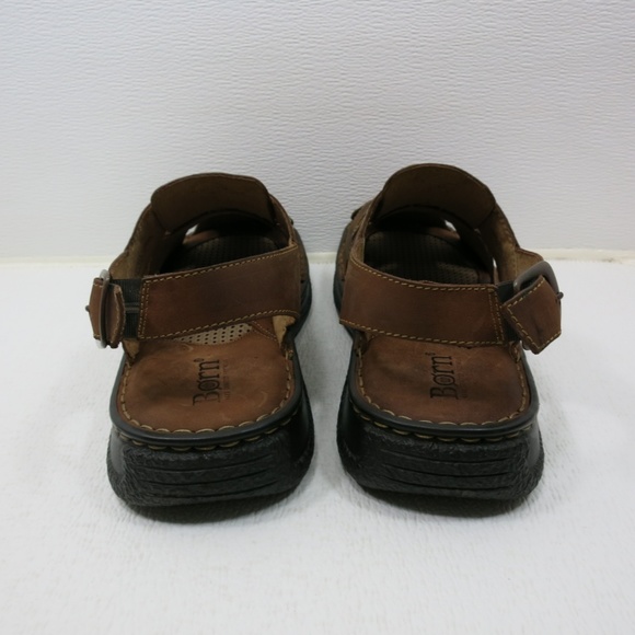 Born Nubuck Leather Fisherman Sandal Shoes 13 47.5 - Picture 5 of 7